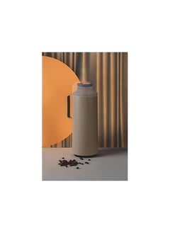 TRAMONTINA Beige Plastic Thermal Beverage Dispenser With 1 Liter Glass Liner And Plastic Lid  - Image 3