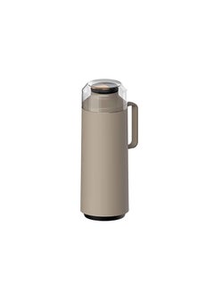TRAMONTINA Beige Plastic Thermal Beverage Dispenser With 1 Liter Glass Liner And Plastic Lid  - Image 2