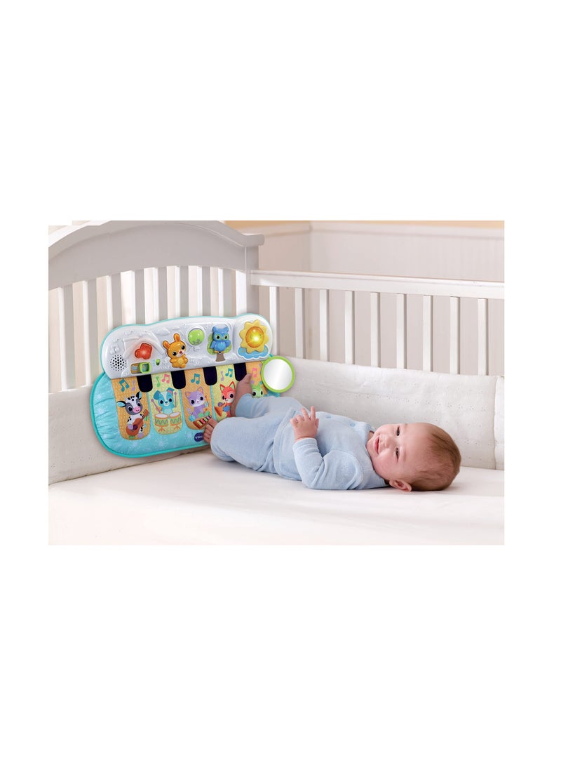 في تك Lil’ Critters Play And Dream Musical Piano, Baby Musical Toy Mat With Sounds For Boys And Girls, Soothing And Playful Music - Multicolor - Image 4