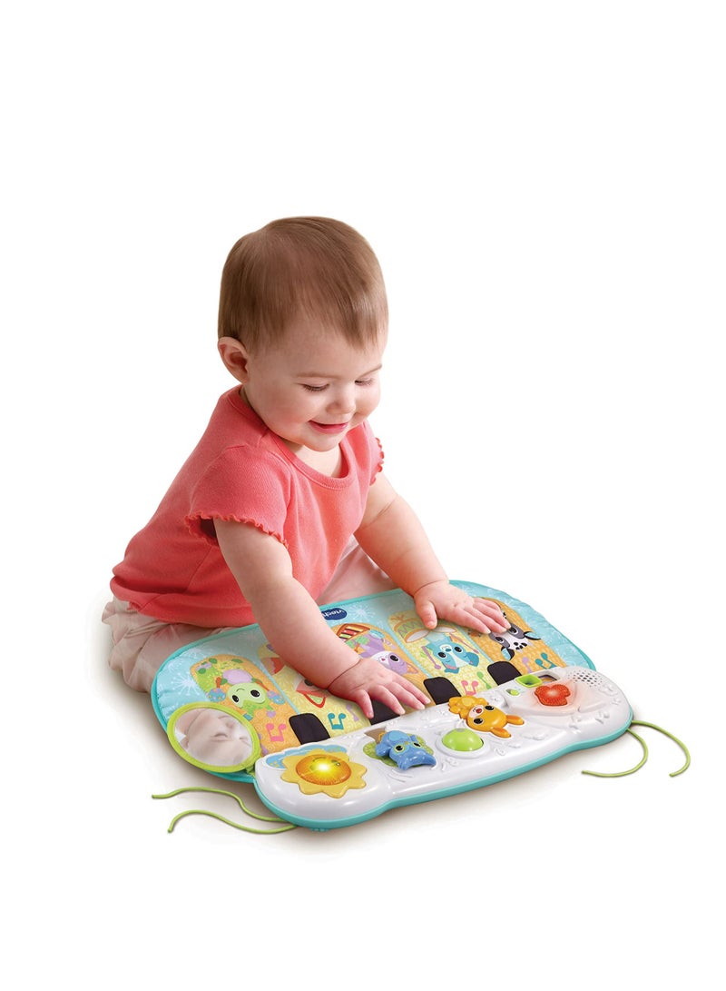 في تك Lil’ Critters Play And Dream Musical Piano, Baby Musical Toy Mat With Sounds For Boys And Girls, Soothing And Playful Music - Multicolor - Image 3