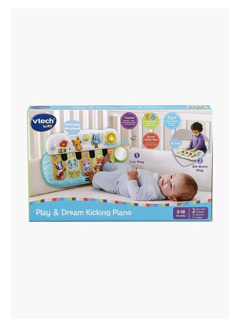 في تك Lil’ Critters Play And Dream Musical Piano, Baby Musical Toy Mat With Sounds For Boys And Girls, Soothing And Playful Music - Multicolor - Image 1