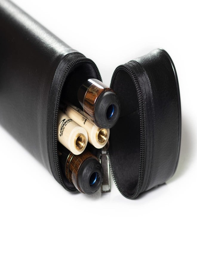 OKKO Billiard Pool Cue Hard Oval Case Black 2x2 - Image 4