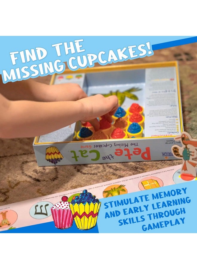 Briarpatch Pete the Cat The Missing Cupcakes Game, Fans of Pete the Cat Books, Ages 3+ - Image 3
