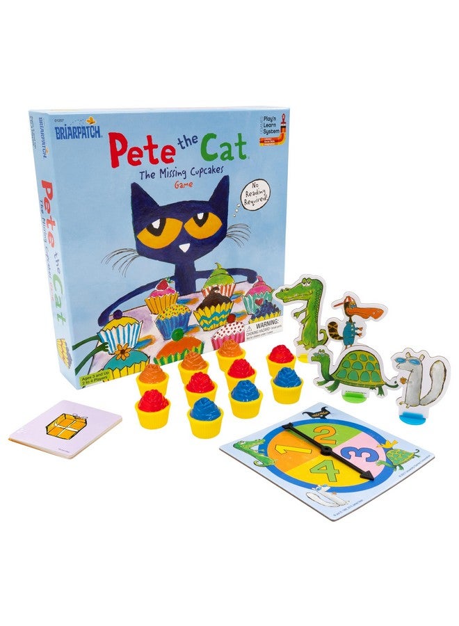 Briarpatch Pete the Cat The Missing Cupcakes Game, Fans of Pete the Cat Books, Ages 3+ - Image 1