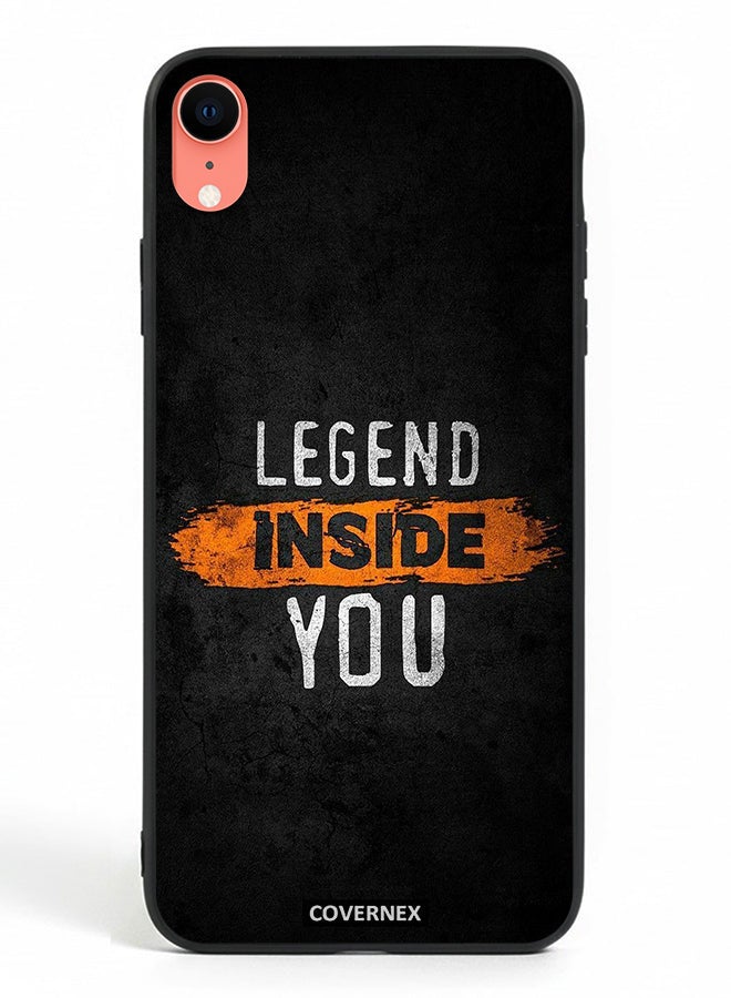 Covernex Apple iPhone XR Protective Case Cover Printed Featuring Legend Inside You - Image 2