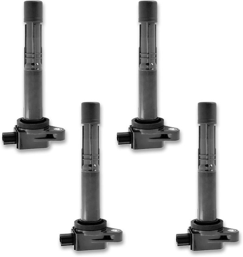 POHILA Ignition Coil Pack Set of 4 for Honda Accord, Civic, CR-V, Acura ILX (2008-2015) - Replaces UF602, E1102, 30520R40007 - Image 1