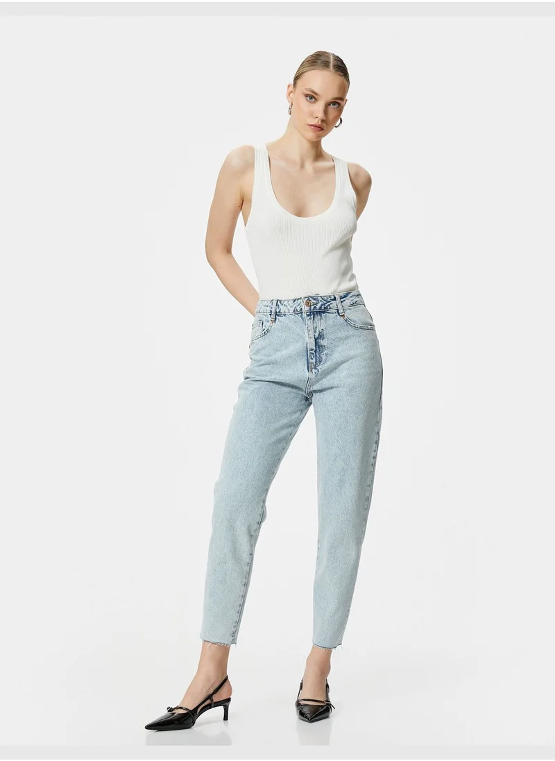 كوتون Mom Fit Jean