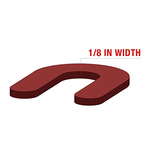 QEP فواصل بلاط شيم حدوة حصان بروتس لجرانيت 1/8"، دلو من 150، كبير - Image 3