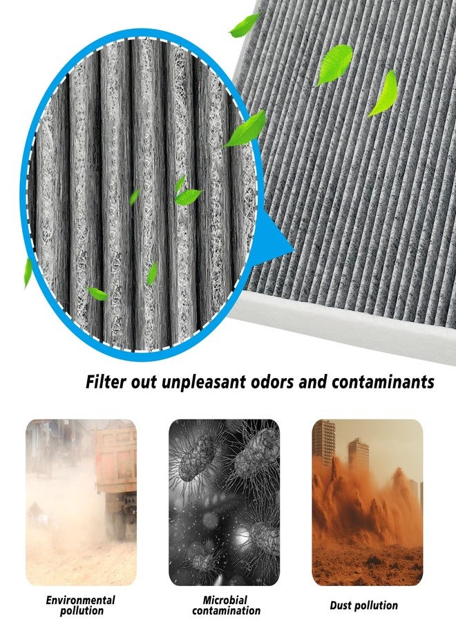 Capume Cabin and Engine Air Filter Fits for Santa Fe Hybrid 2021-2025, Sonata Hybrid 2020-25, Tucson Hybrid 2022-25, Sorento Hybrid 2021-25, Sportage Hybrid 2023-25, Fits 97133L1000, 28113-L5100 - Image 2