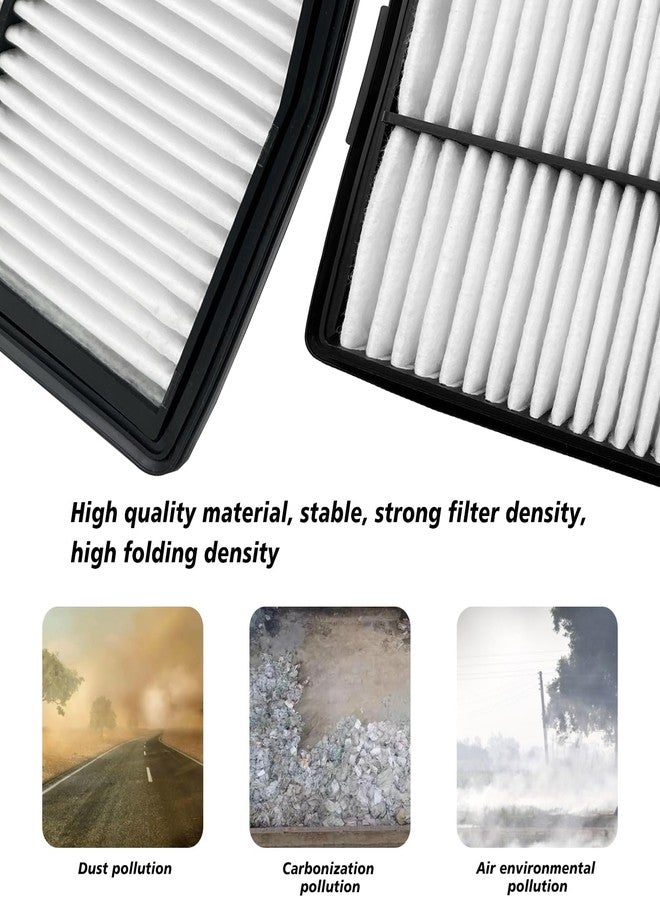 Capume Cabin and Engine Air Filter Fits for Santa Fe Hybrid 2021-2025, Sonata Hybrid 2020-25, Tucson Hybrid 2022-25, Sorento Hybrid 2021-25, Sportage Hybrid 2023-25, Fits 97133L1000, 28113-L5100 - Image 3