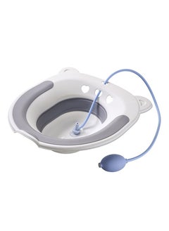 Sitz Bath For Toilet Seat Hemorrhoids Postpartum Care With Flusher Comfortable Seating Easy To Use And Clean