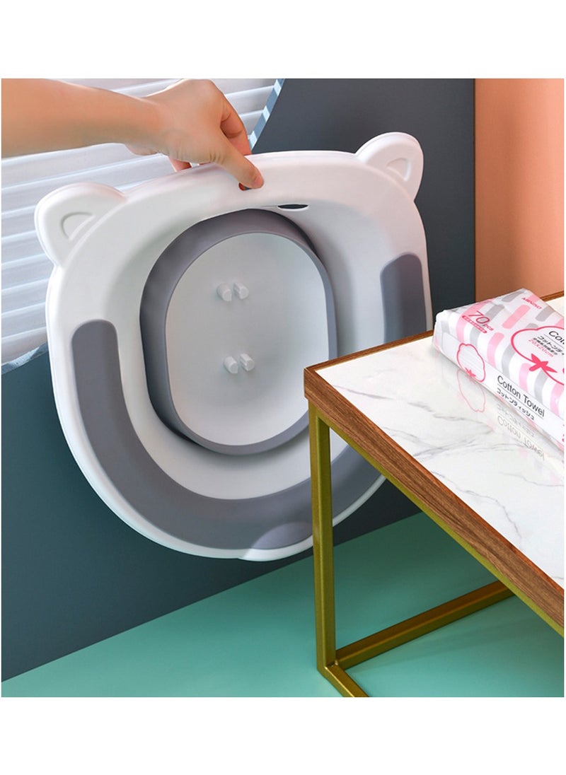 MileMelo - Sitz Bath For Toilet Seat Hemorrhoids Postpartum Care With Flusher Comfortable Seating Easy To Use And Clean - Image 1