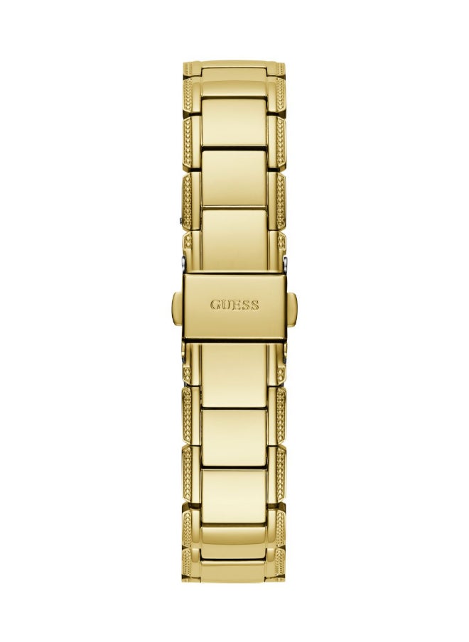 GUESS Gold Tone Stainless Steel Bracelet\Champagne Dial\Gold Tone Stainless Steel Case  - Image 3