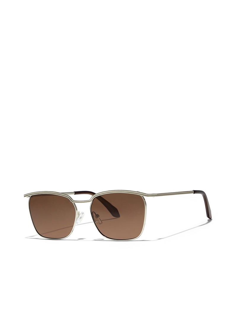 Blackout BlackOut SANDY Unisex Rectangle Sunglasses with UV400 Protection  - Image 2