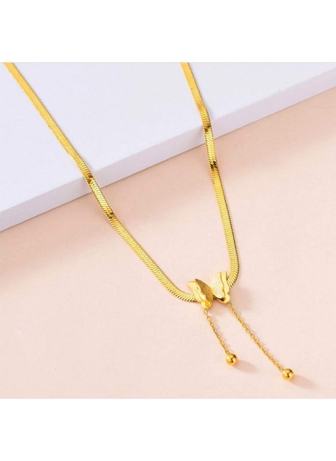 NIBEMINENT - Alissa Elegant Design Butterfly Necklace - Image 1