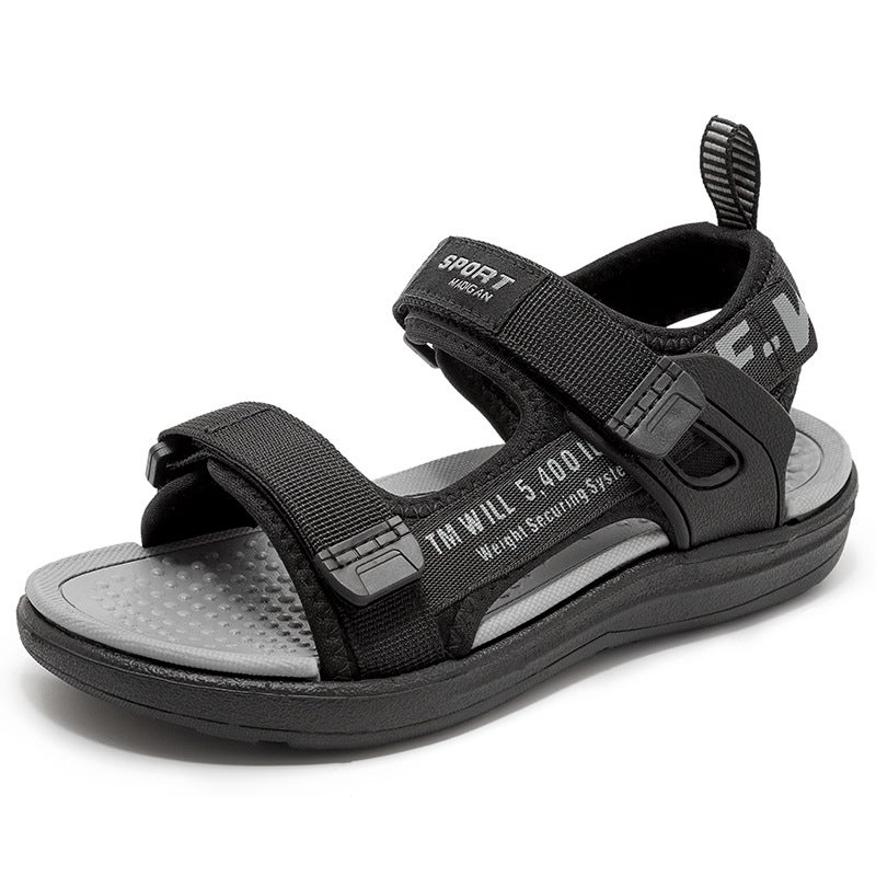 2025 Trendy Children'S Sandals For Students, Middle-Aged Children'S Sports Beach Shoes, Trendy Boys' Velcro Sandals - Image 4