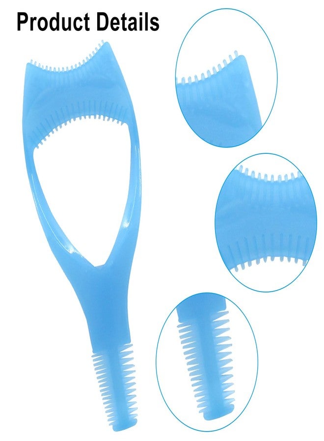 Coufce 8 Pcs Eyelash Shield Guard Applicator Guard, 3 in 1 Eyelash Shield Guard Upper Lower Applicator Tool（Pink, Blue） - Image 3