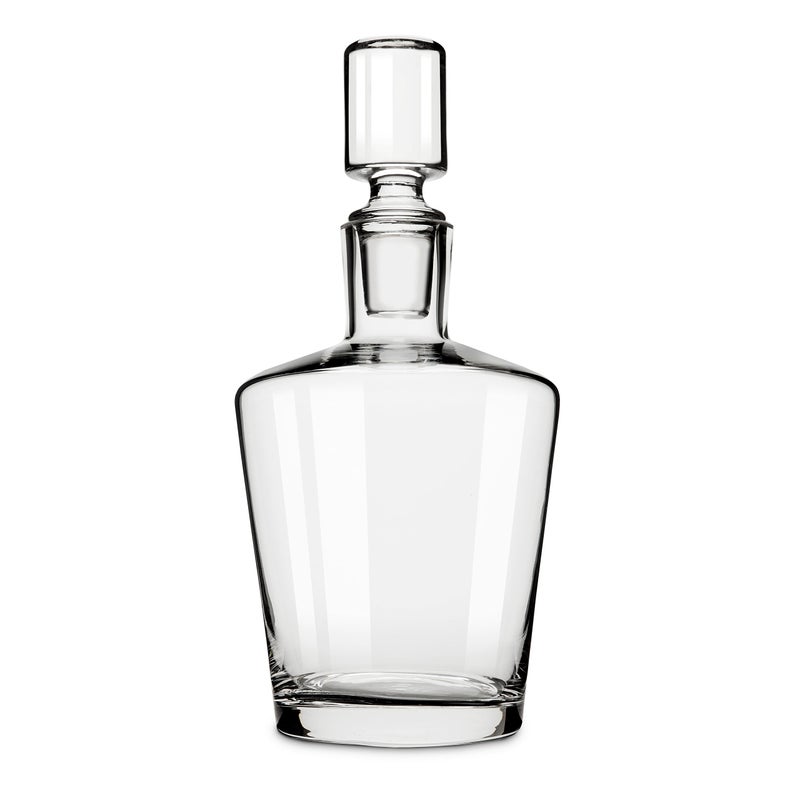 True Rothwell Whiskey Decanter with Airtight Stopper Liquor Decanters for Bourbon Scotch Vodka Gin Cocktail Party Home Bar Accessories 36 oz Set of 1