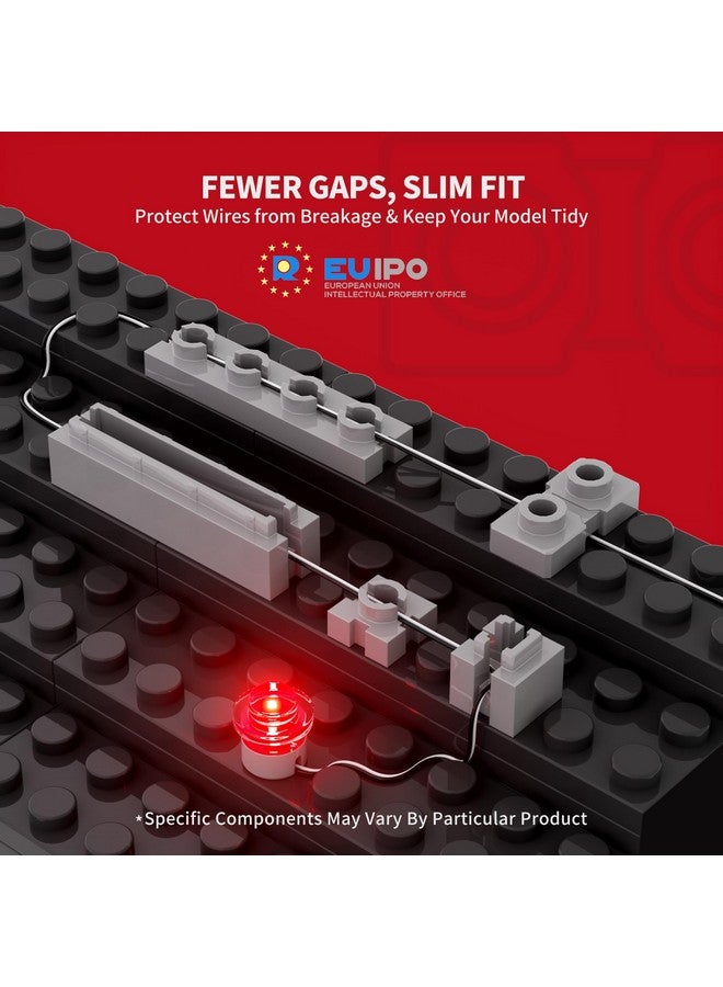 بريكسماكس مجموعة إضاءة 2.0 لـ Lego Jaws - إضاءة LED مبتكرة متوافقة مع أفكار Lego 21350 - مجموعة Lego غير متضمنة - Image 5