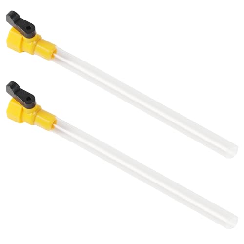 Aussio 2Pack 40003 RV Water Fill Adapter with Hose for Quick Filling of Your RVs Gravity Water Fill Adapter Fits Standard Drinking Waters Hoses Features a 58 Tube - Image 1