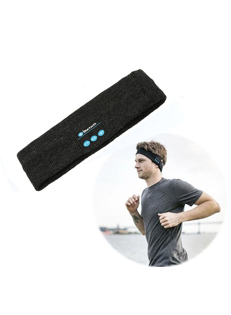 Generic Sleep Headphones Wireless Music Sleep Headband, Uni Adult Wireless Sports Headphones with Ultra-Thin HD Stereo Speakers, Music Sleep Headband for Jogging, Sports, Side Sleepers, Meditation-Black  - Image 2