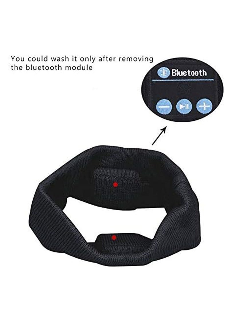 Generic Sleep Headphones Wireless Music Sleep Headband, Uni Adult Wireless Sports Headphones with Ultra-Thin HD Stereo Speakers, Music Sleep Headband for Jogging, Sports, Side Sleepers, Meditation-Black  - Image 5