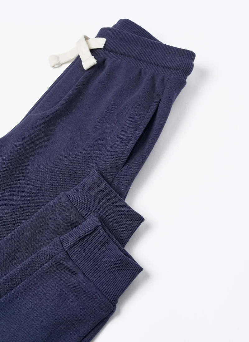 Zippy Cotton Tracksuit for Boys 'T-Rex', Green/Dark Blue