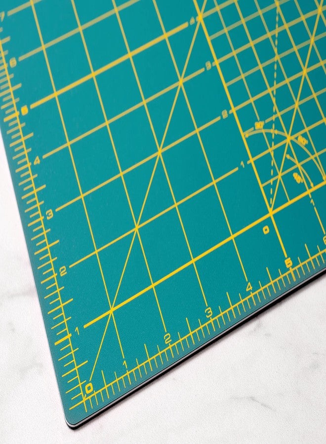 OLFA 18" x 24" Self Healing Rotary Cutting Mat (RM-SG) - Double Sided 18x24 Inch Cutting Mat with Grid for Quilting, Sewing, Fabric, & Crafts, Designed for Use with Rotary Cutters (Green) - Image 3