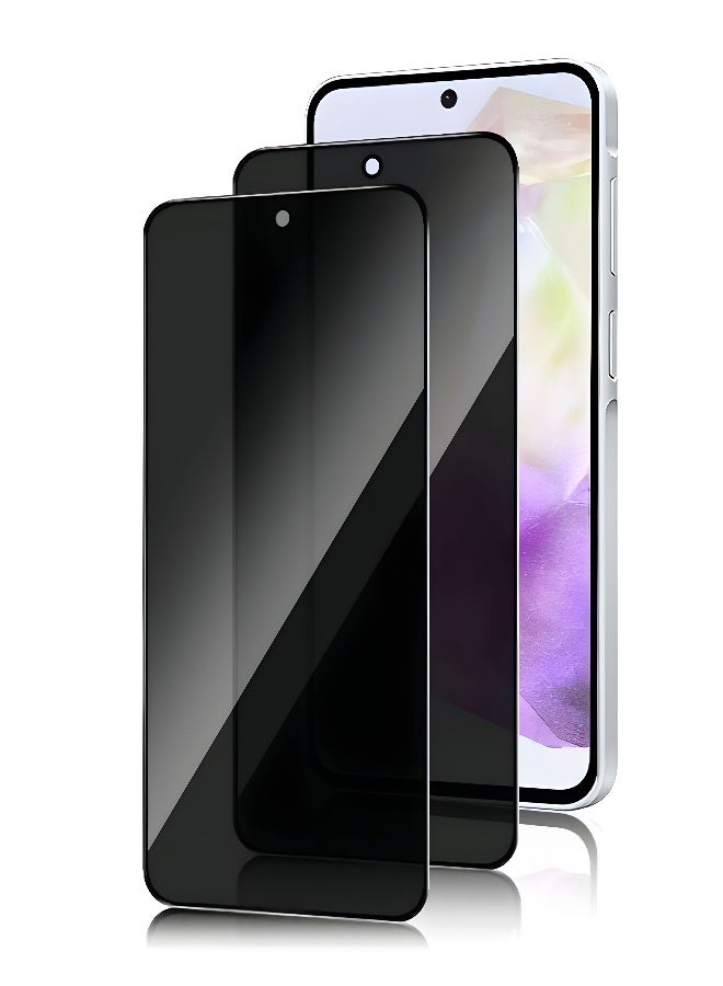 DUSALA Samsung Galaxy A36 Privacy Tempered Glass Anti-Spy Screen Protector With 2-Pack Ultra HD Anti-Scratch Bubble-Free Easy Install 9H Protective Glass for Galaxy A36 - Image 1