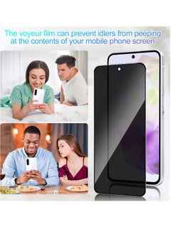 DUSALA Samsung Galaxy A36 Privacy Tempered Glass Anti-Spy Screen Protector With 2-Pack Ultra HD Anti-Scratch Bubble-Free Easy Install 9H Protective Glass for Galaxy A36  - Image 2