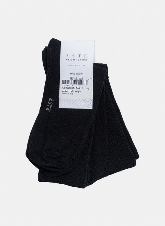 ASTK Pack of 2 Long socks in Light weight