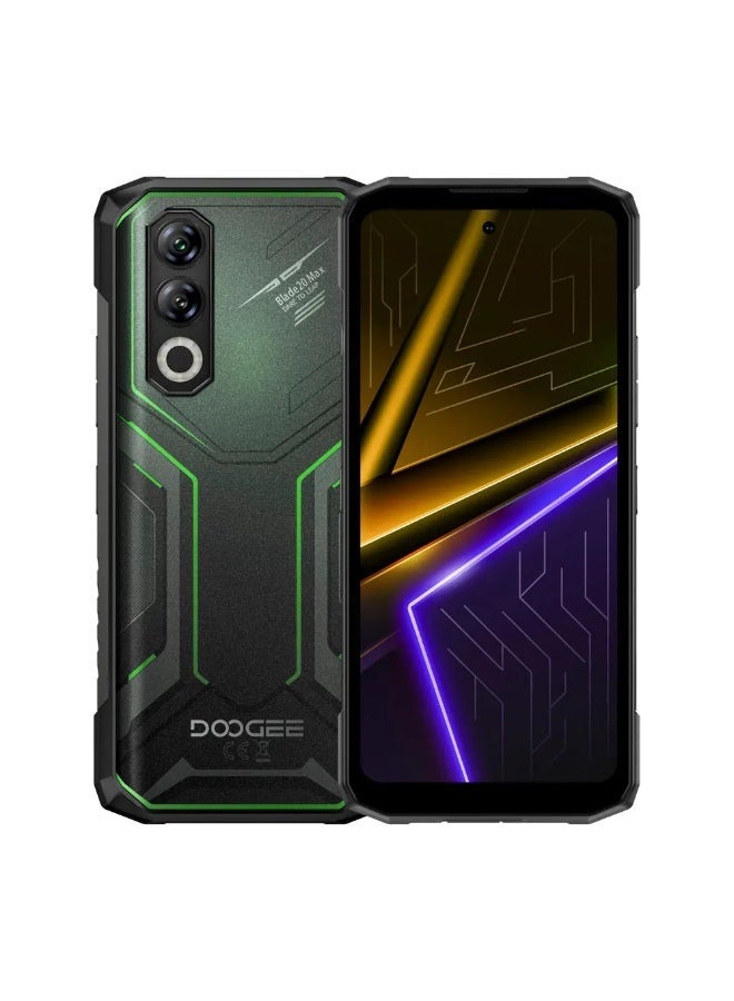 DOOGEE Blade20 Max 11800mAh 36+ 1TB 64MP AI Main Camera Android 15 Rugged Phone - Green - Image 1