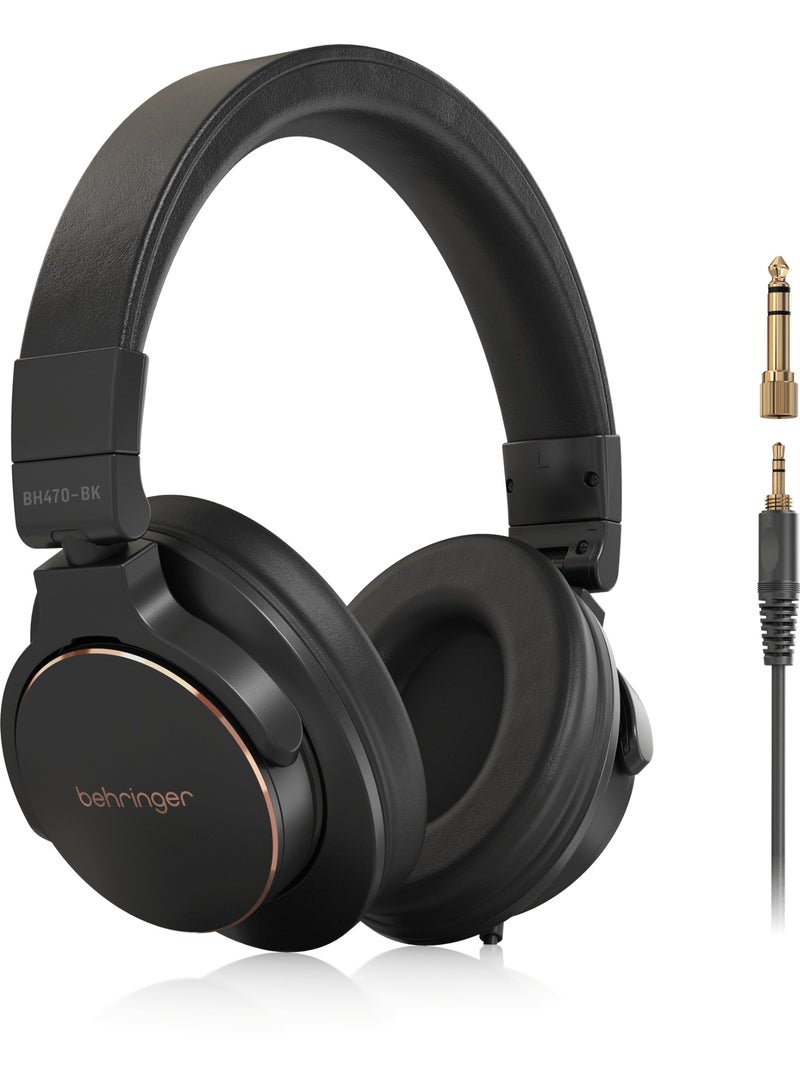 behringer BH470BK Headphone Studio Monitoring Black  - Image 1