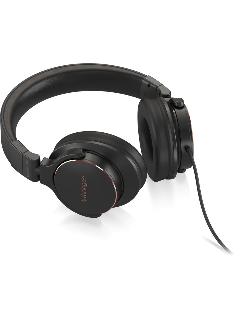 behringer BH470BK Headphone Studio Monitoring Black  - Image 2