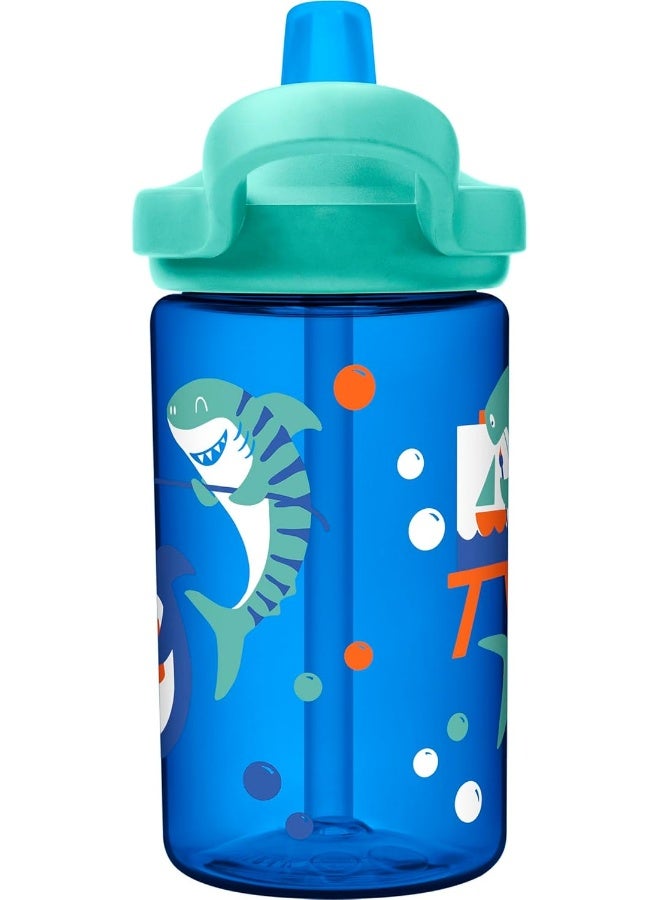 كاميلباك زجاجة CamelBak Eddy+ للأطفال اليومية 400مل – تصميم Shark Summer Camp، ممتعة وسهلة الشرب - Image 5