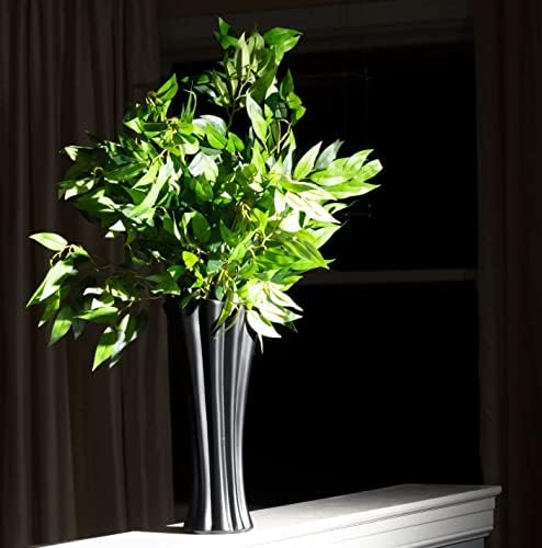 FUNORNAM 12Pcs Italian Ruscus Greenery Stems Artificial Silk Greenery Leaves Garland Vines Hanging Spray for DIY Wedding Arch Bouquet Filler Table Centerpieces Home Indoor Decor - Image 5