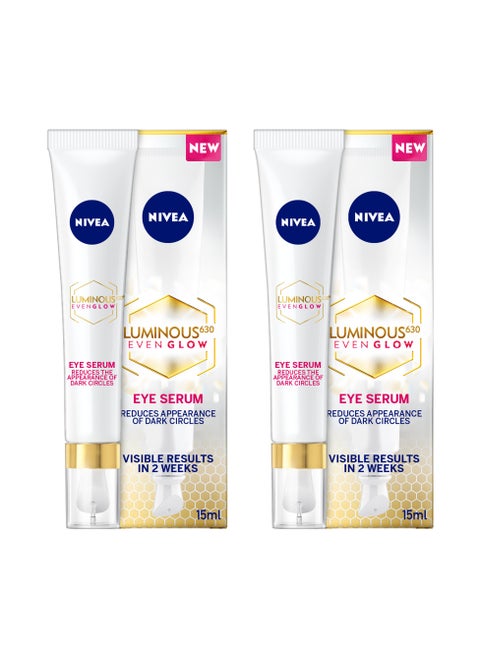 Luminous 630 Even Glow Anti Dark Circles And  Puffy Eyes Serum Pack of 2