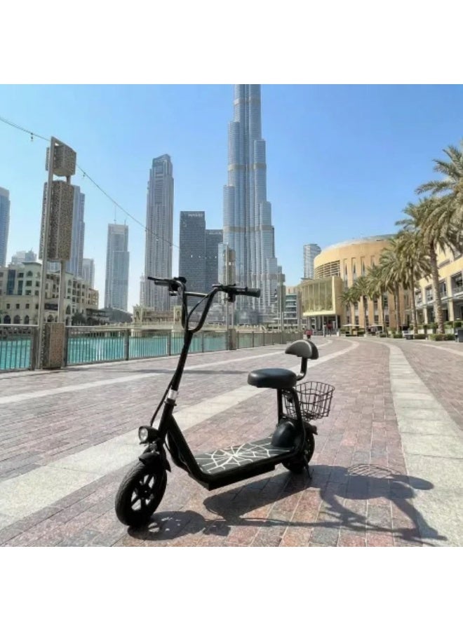 Mini Harley High-Performance 250W Seated Scooter - Precision Dual Braking - Image 4
