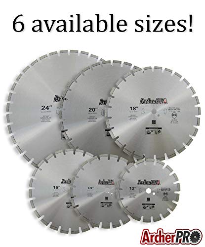 ArcherPro Archer Pro 18" Diamond Saw Blades for Fast Asphalt Cutting and Green Concrete Cutting - Image 3