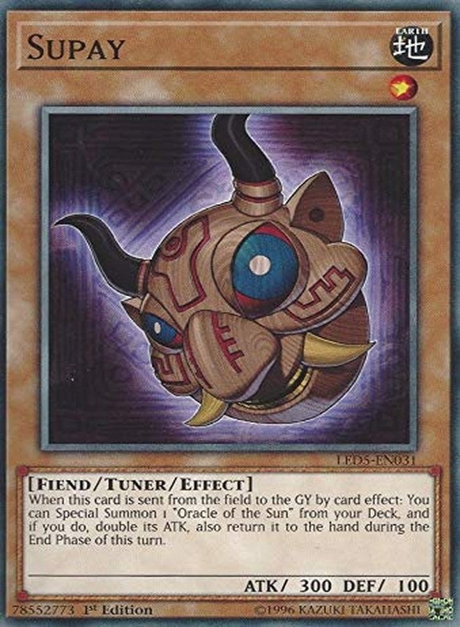 Yu-Gi-Oh! - Supay - LED5-EN031 - Common - 1st Edition - Legendary Duelists: Immortal Destiny