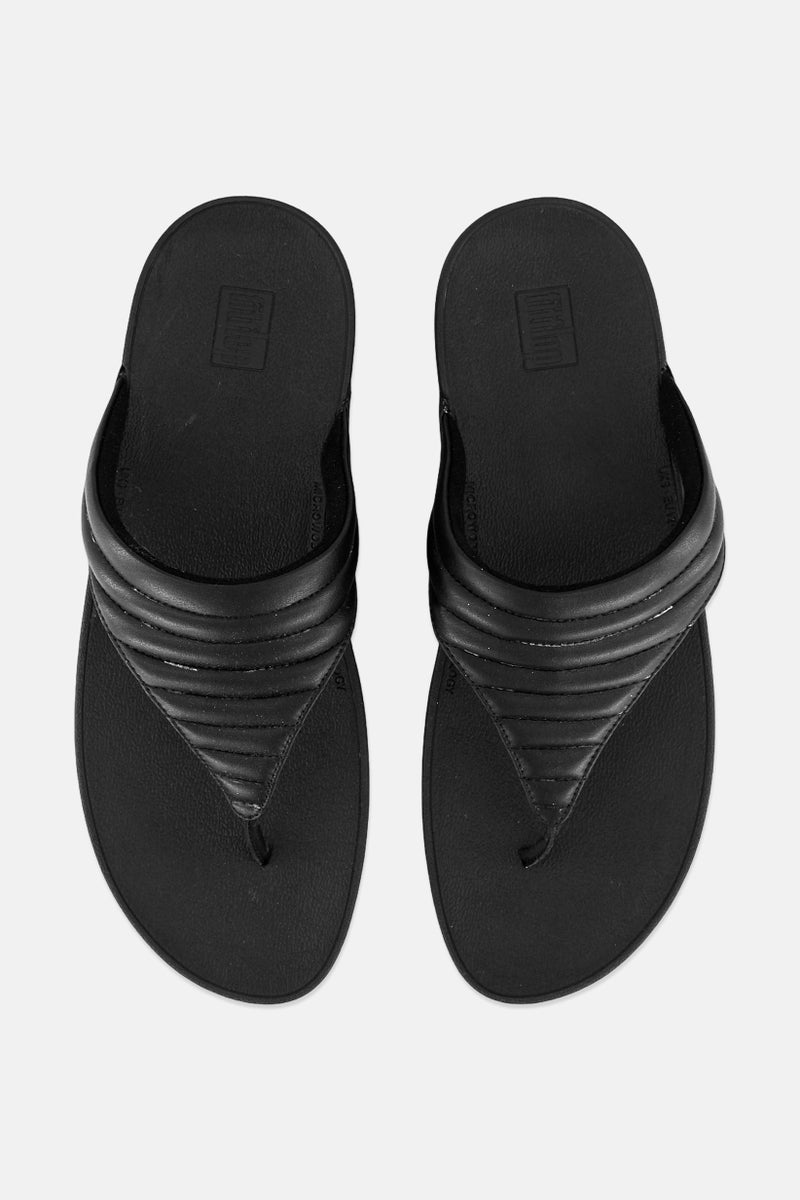 FitFlop Women Lottie Padded Slip On Sandals, Black  - Image 3