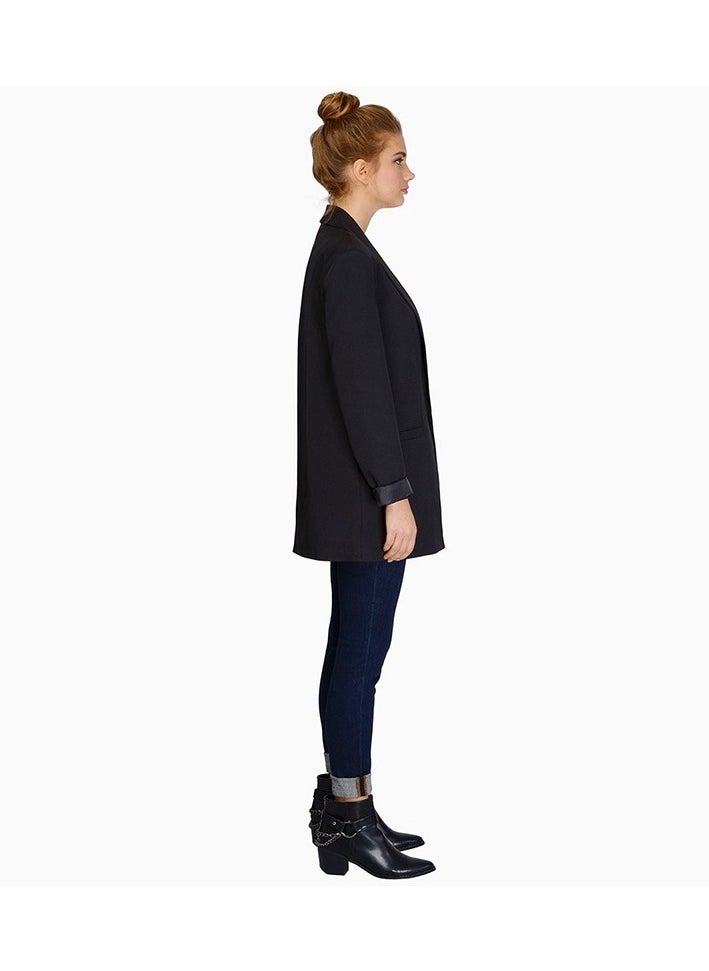 Shougu Medium To Long Style Commuter Slim Fit Suit Jacket For Women  - Image 2