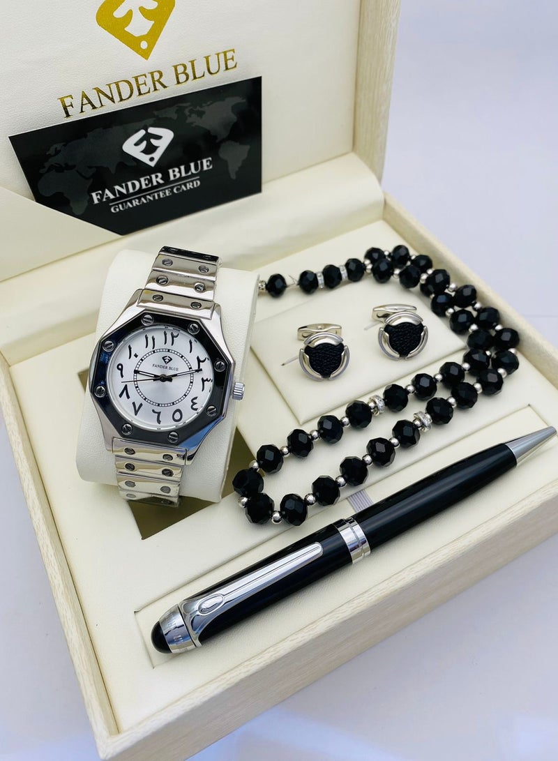 FENDER Fender Blue Men's Watch and Accessories Set 