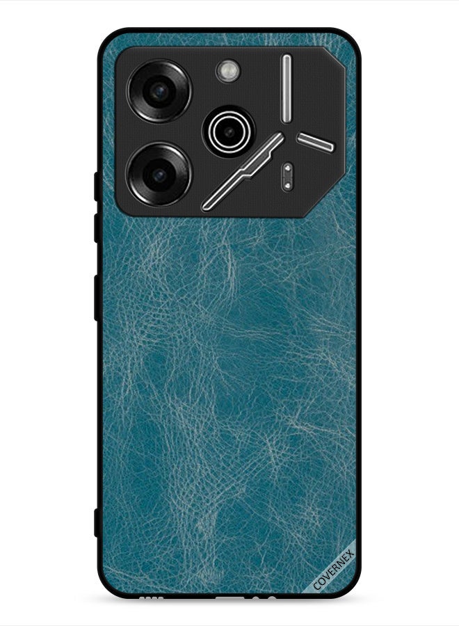 Covernex Tecno Pova 6 Pro 5G Protective Case Cover Vintage Leather Pattern - Image 1