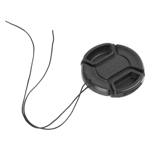 ChromLives Camera 52mm Lens Cap Center Pinch with Lens Cap Leash Hole Bundle Compatible with Nikon Sony Canon DSLR Cameras & Other DSLR Cameras UV Lens (52mm)- 4 Pack - Image 5