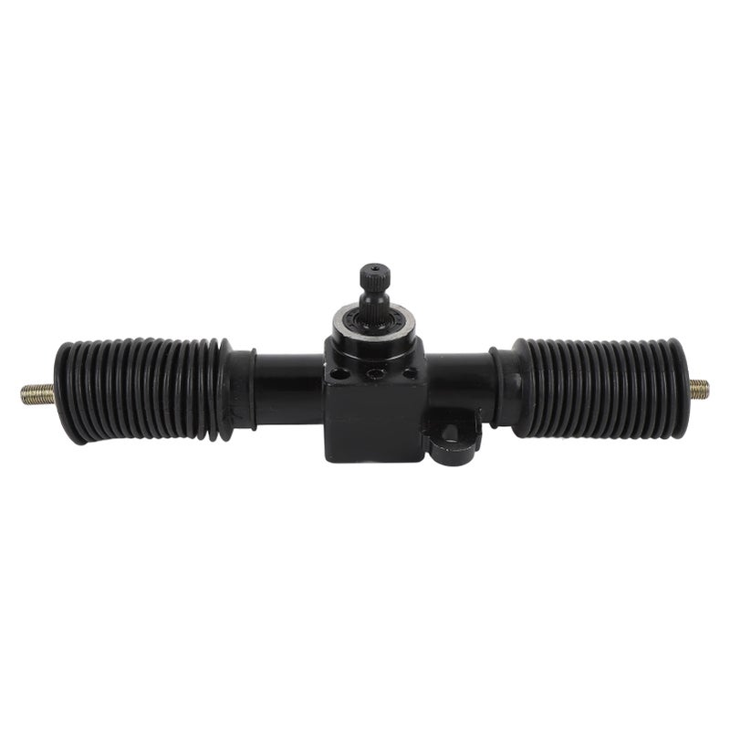 30T 325mm Steering Rack and Pinion Assembly Steel Alloy Dust Proof Sleeve for DIY Go Kart ATV UTV Quad - Image 1