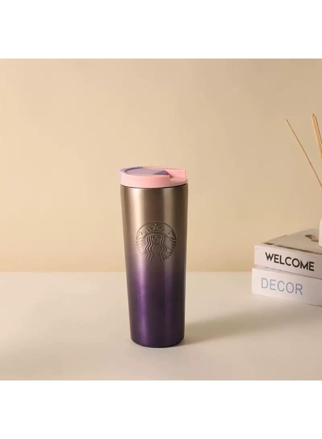 ستاربكس 304 الفولاذ المقاوم للصدأ قدرة كبيرة كأس المياه كأس العزل