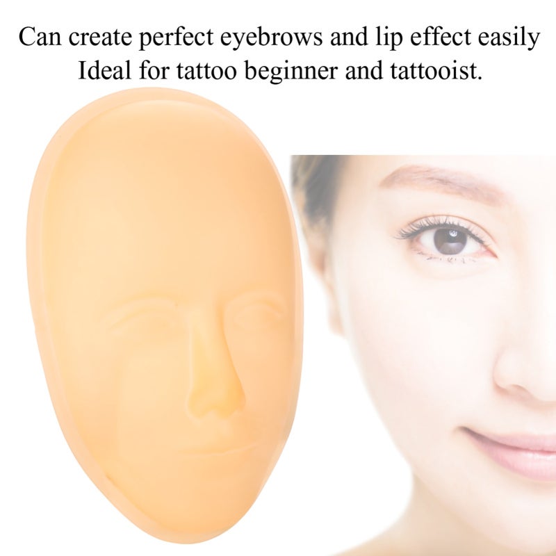 Tattoo Practice Skin 1pc Silicone Fake Skin With Realistic Texture - Reusable Flexible Durable Permanent Makeup Practice Skin for Beauty School Students Tattoo Beginners - Image 5