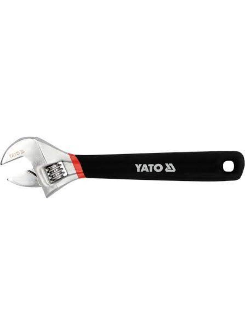 Yato YATO Adjustable Wrench 200mm - 8" Half Blister Card YT-21651