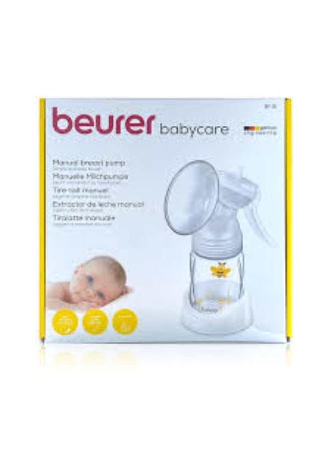 Beurer BY15 Manual Breast Pump, Compact, Anti-Colic System , Vacuum Technology 180Ml - Image 5